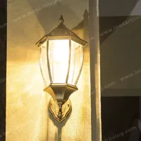 HJ-BD-127 Outdoor Wall Lamp Waterproof Lighting for Villa Garden Vintage Courtyard 